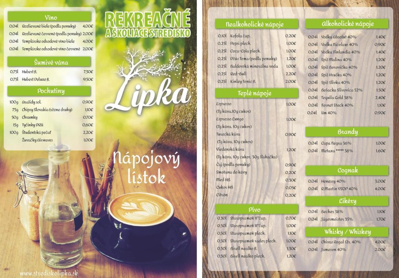 Stredisko Lipka Bardejov Exterior foto